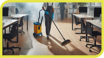 Desinfecção de ambientes
